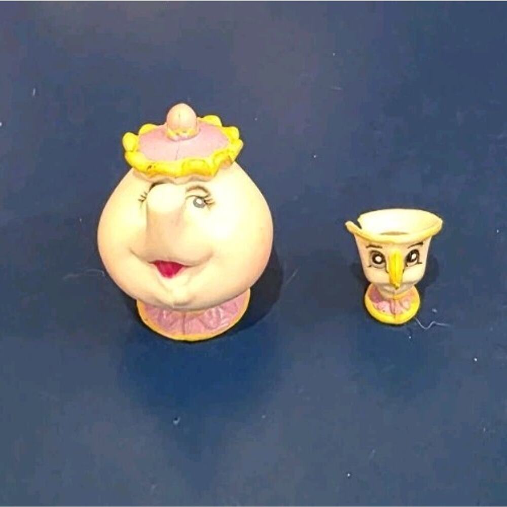 Mini 1 Inch Tall Mrs Potts Chip Cup Beauty And The Beast Collectible Replacement